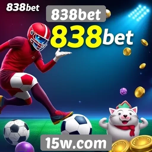 Variedade de jogos oferecidos pela 838bet